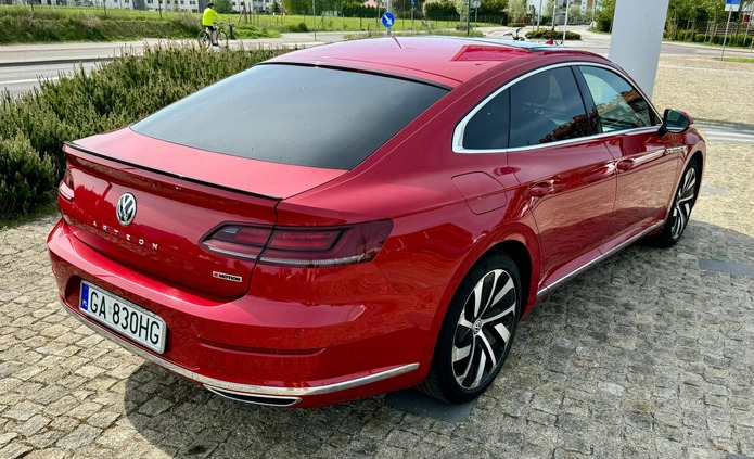 Volkswagen Arteon cena 112500 przebieg: 75000, rok produkcji 2017 z Gdynia małe 232